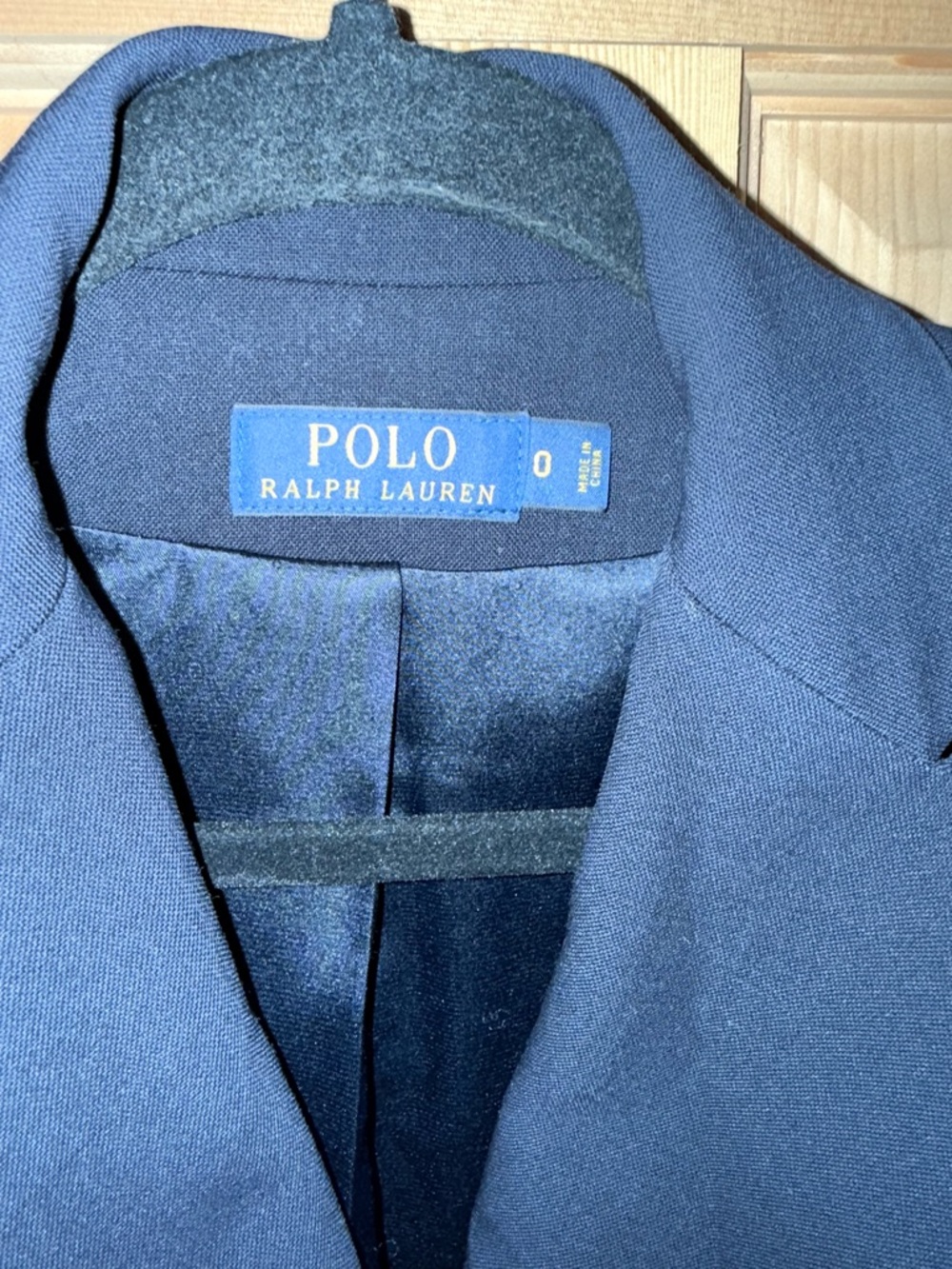 Polo by Ralph Lauren Navy Double-Breasted Blazer, women’s size 0 - Picture 2 of 5
